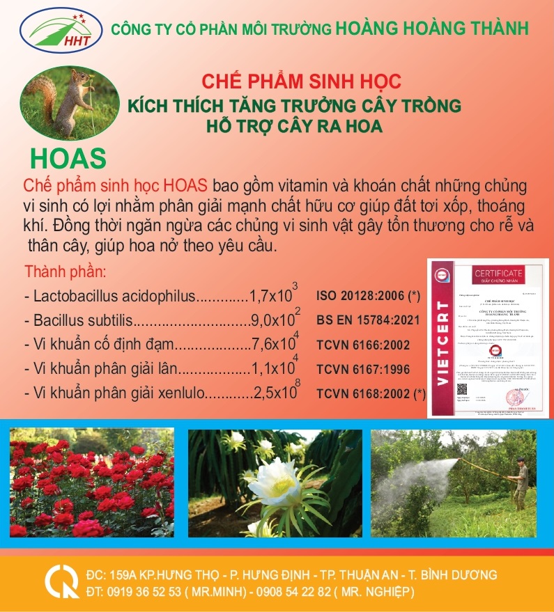 Chế Phẩm Sinh Học Hỗ Trợ Cây Ra Hoa 1L 1